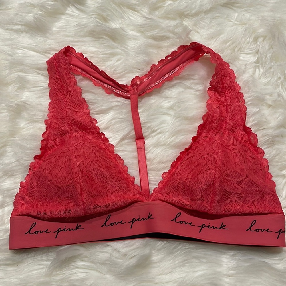 Lace bralette.